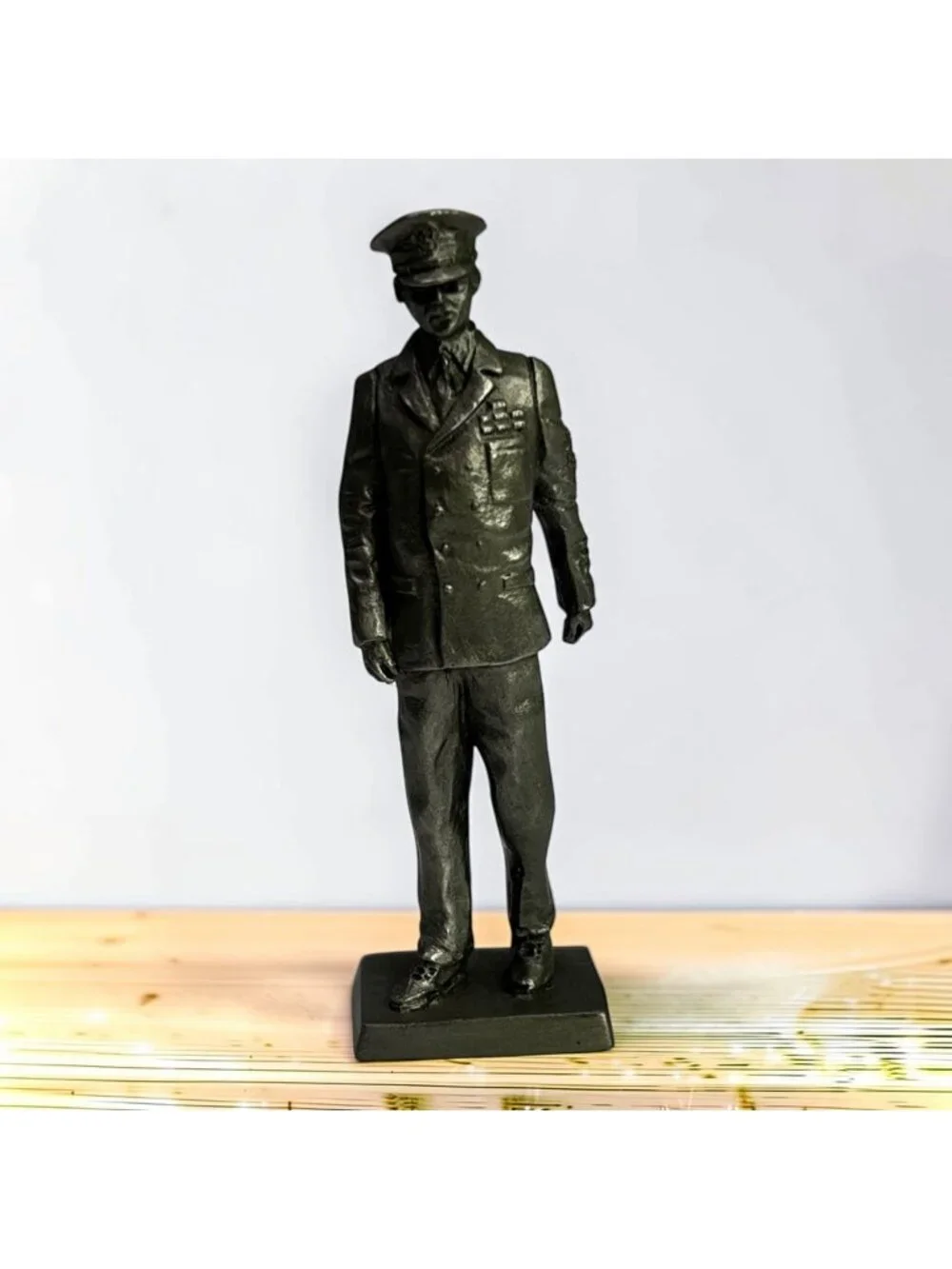1960 Navy Chief Petty Officer Franklin Mint Military Sculpture From 1980